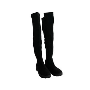 Divided  H@M Knee High Platform Boots Women Size 6